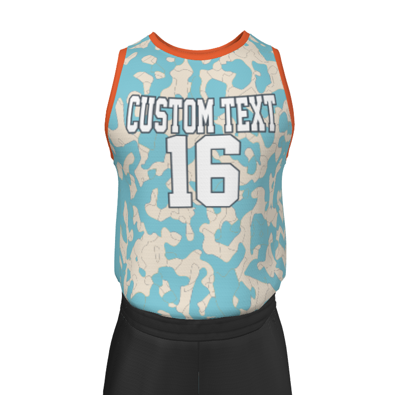 Basketball Camouflage Reversible Sublimated Basketball Jersey. (x 1)